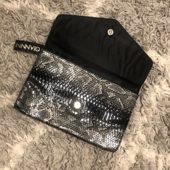 Faux Snakeskin Clutch - Picture 2 of 3